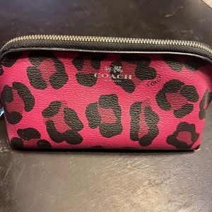 Coach makeup bag